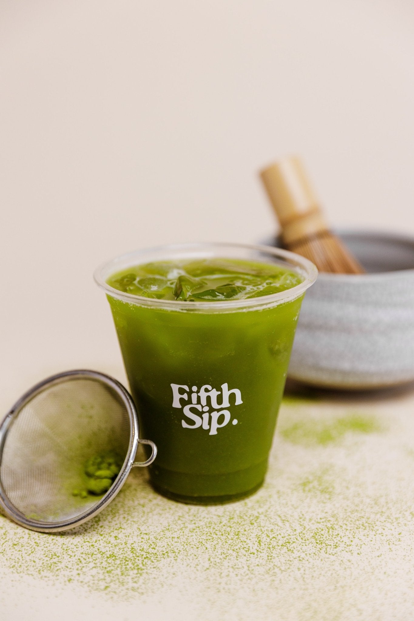Iced Matcha FifthSip Iced Matcha FifthSip
