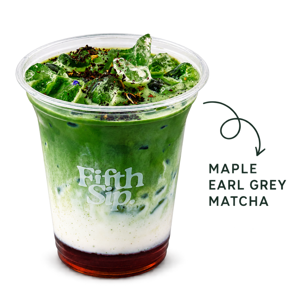 Maple Earl Grey Matcha